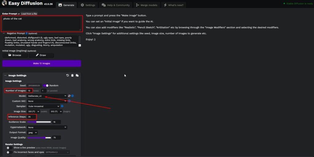 Stable Diffusion - how to install and use the neural network